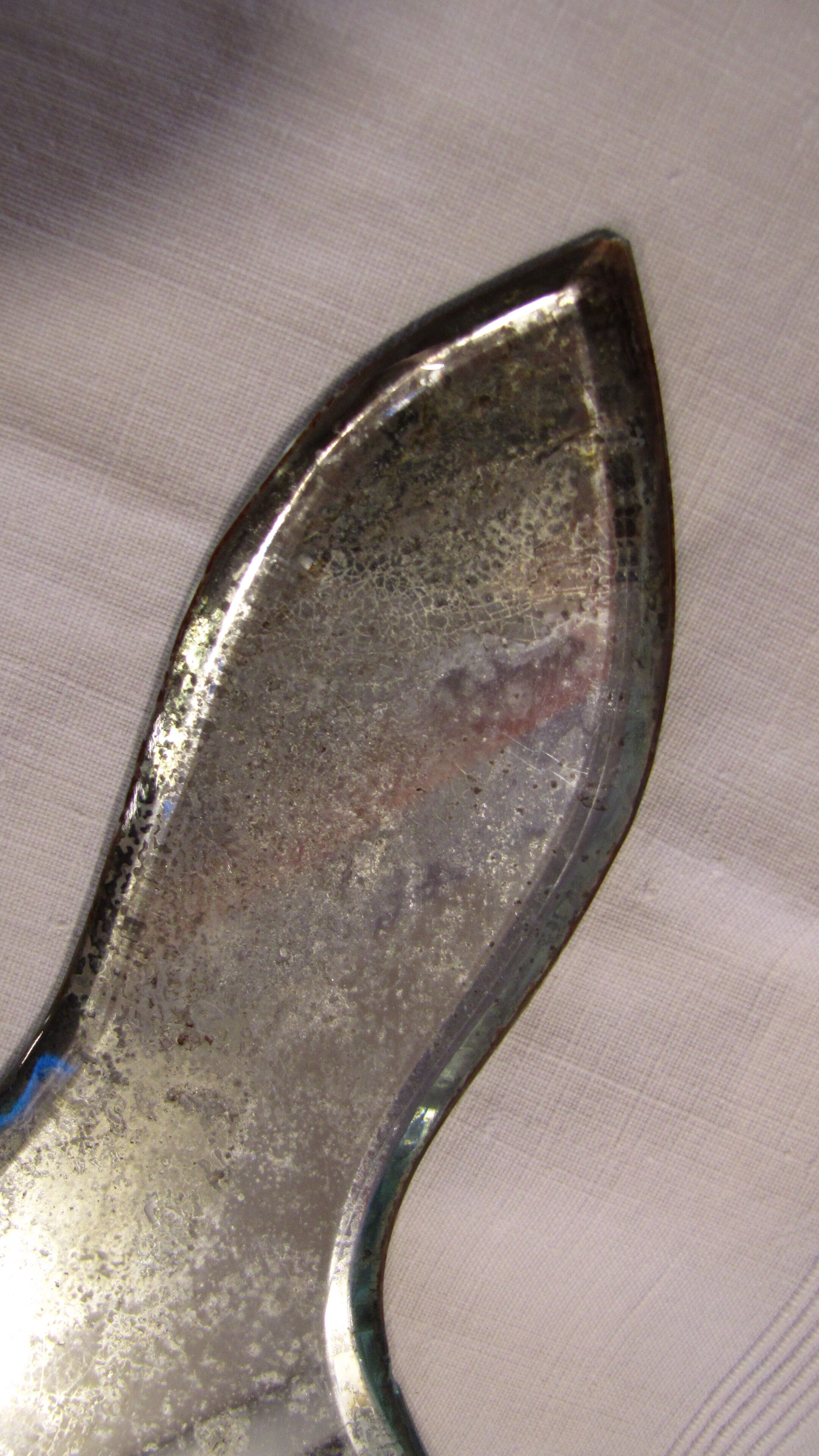 Mirror opposite hand  13x28cm