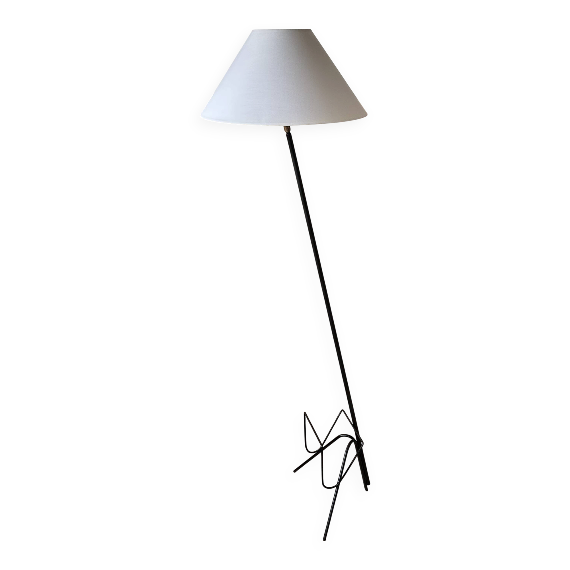 Lampadaire porte-revues années 50