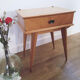 Vintage oak bedside table
