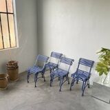 Series of 4 Arras chairs 1900