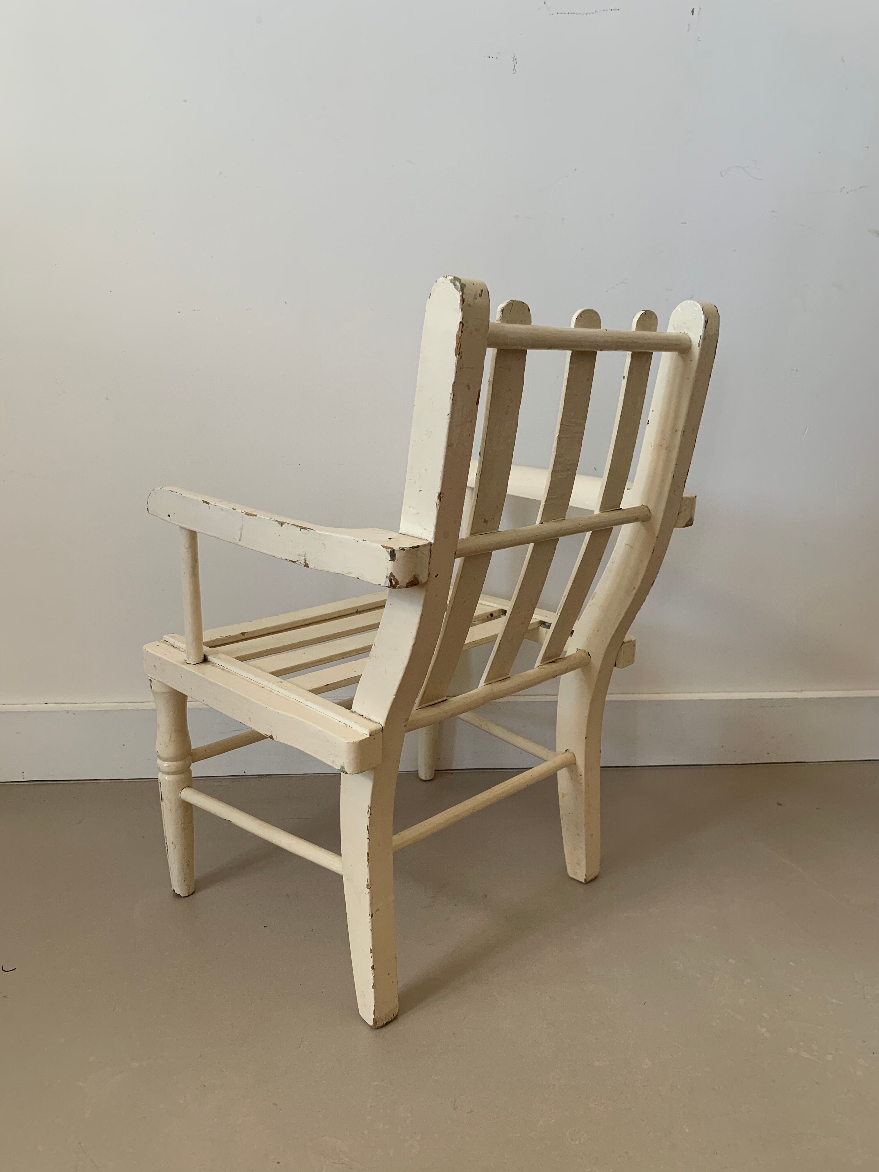 Fauteuil bois enfant