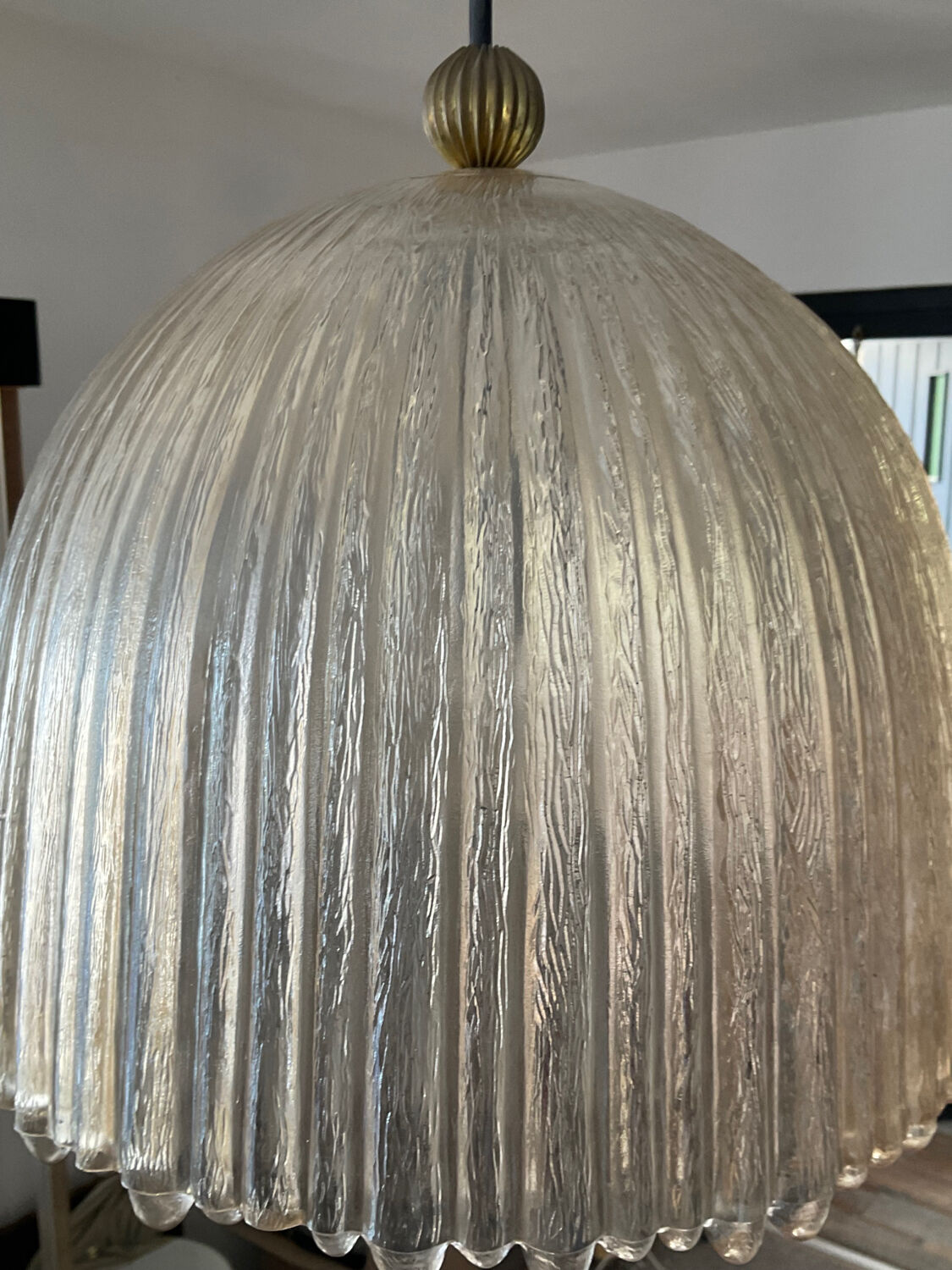 Suspension vintage Peill & Putzler des années 70