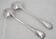 Christofle Malmaison, 2-piece salad serving set in silver-plated metal.