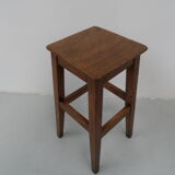 Tabouret en bois vintage