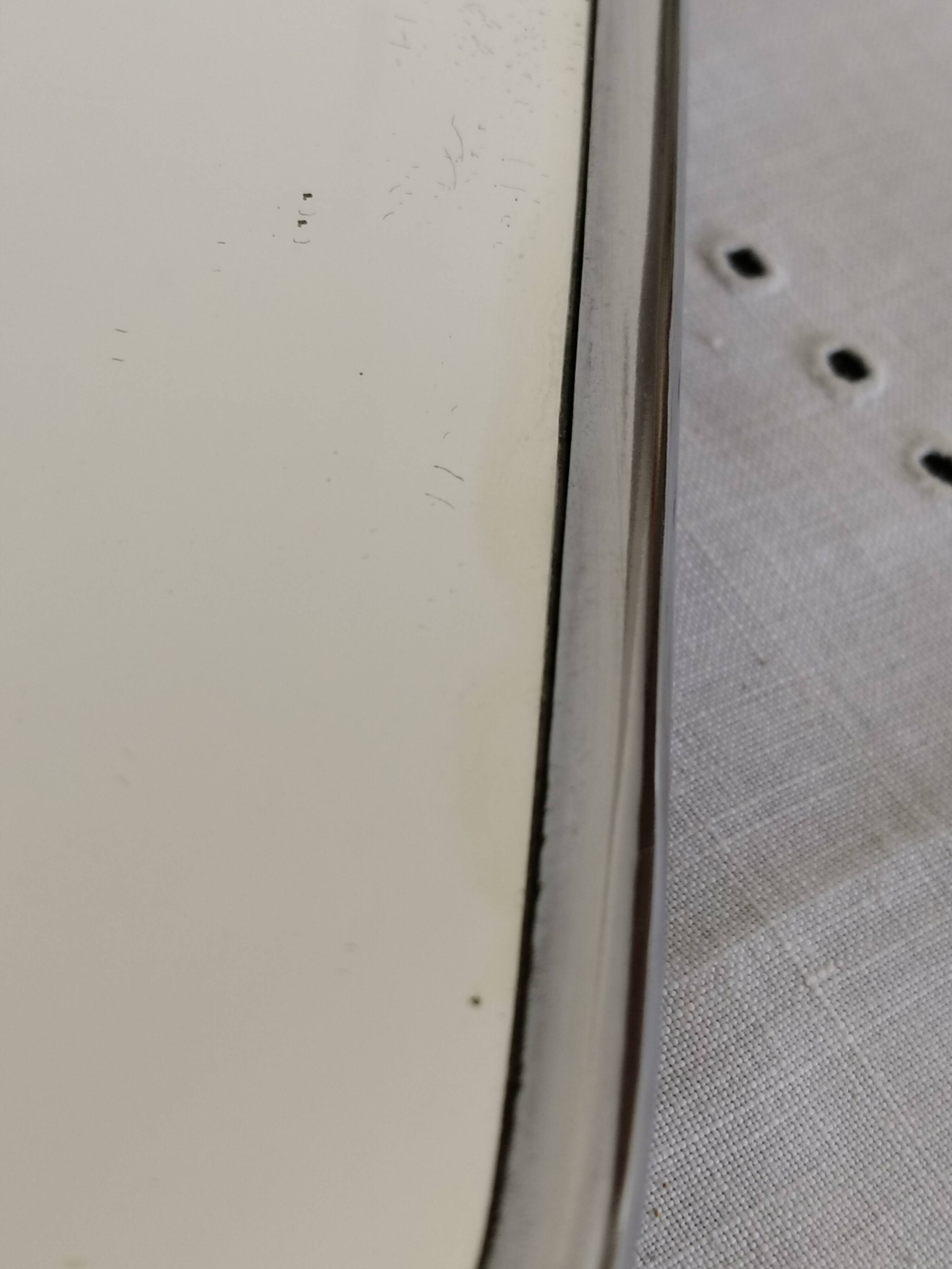 Barber mirror to stand 14 cm x 19 cm