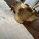 Small bronze mortar with pestle