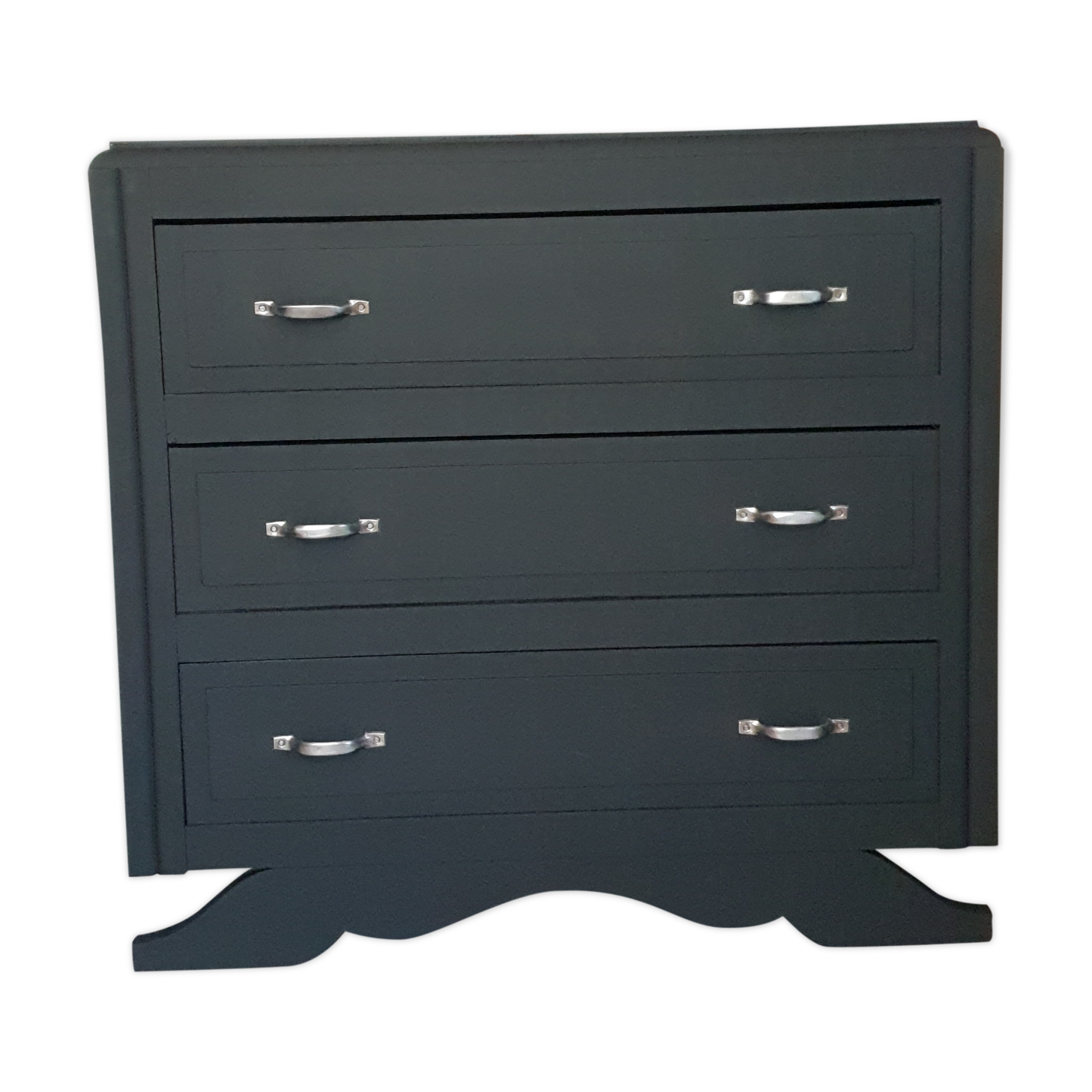 Black Art Deco dresser