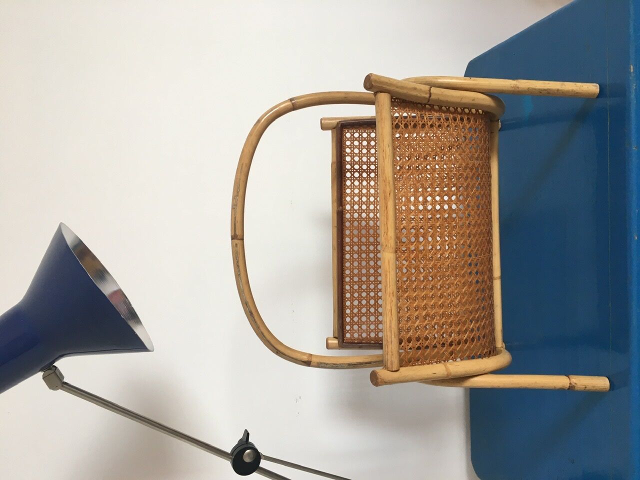 Vintage canning magazine rack