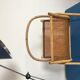 Porte-revues en cannage vintage