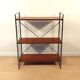 Mid century free standing rack with teak shelves by Dekker – Tomado