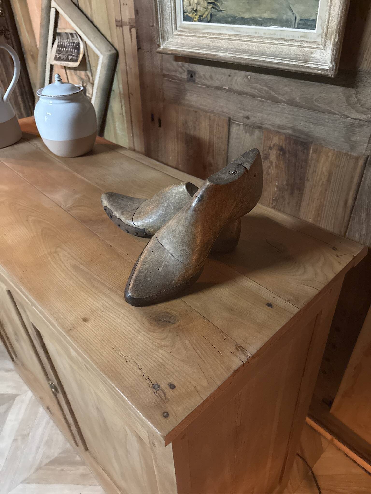 Parisian buffet solid cherry wood