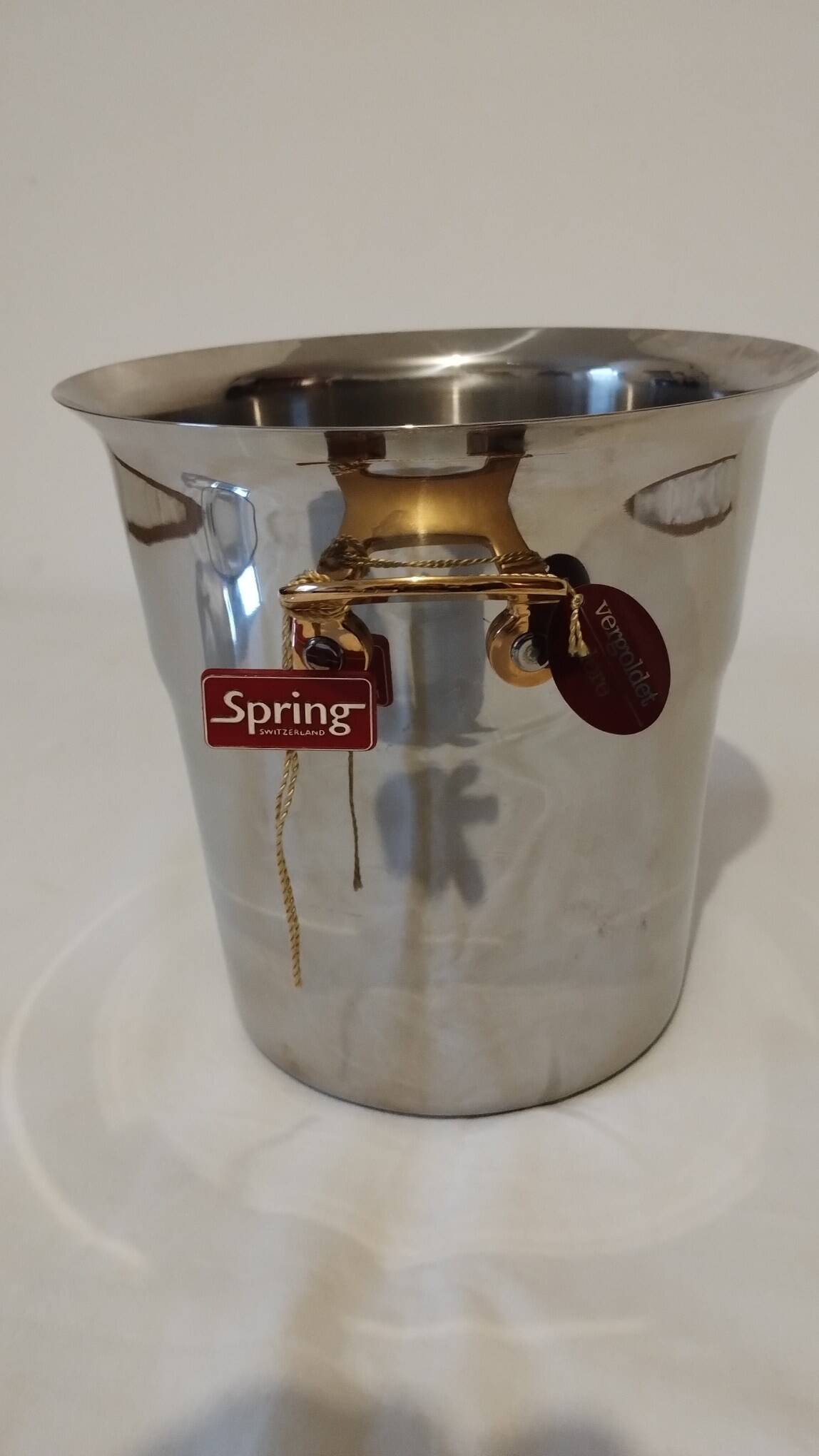 Swiss "Spring" Champagne Bucket