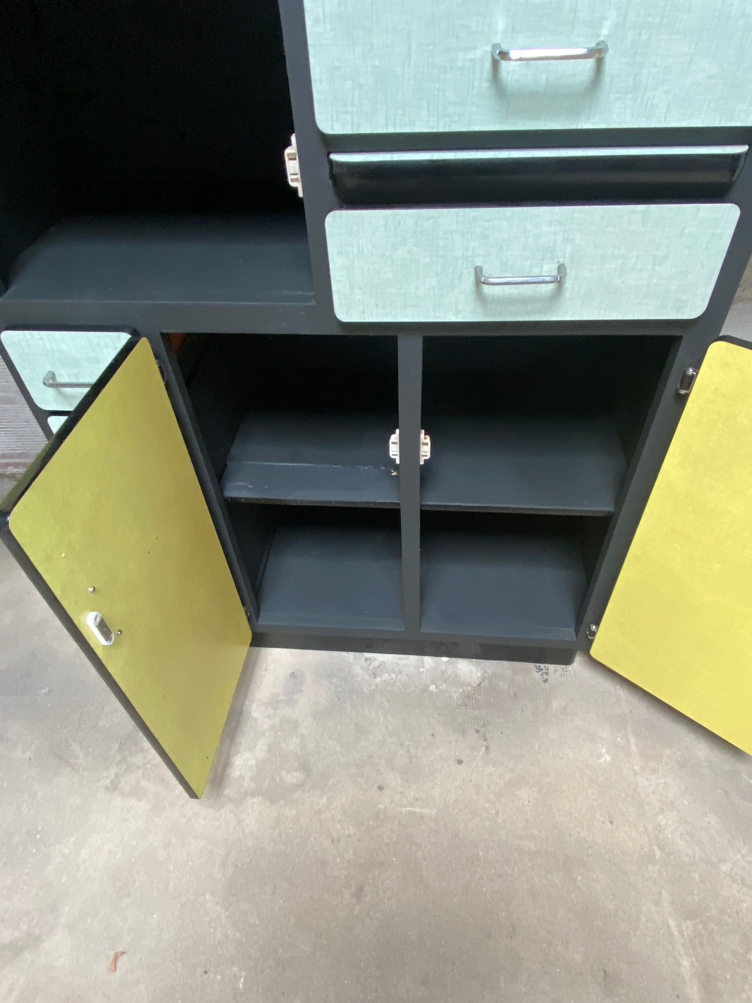 Buffet mado formica celadon 60