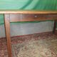 Oak farm table