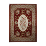 Floral rug handwoven english style needlepoint tapestry rug-122x183cm