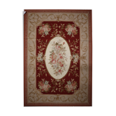 Tapis floral tissé à la main style anglais Needlepoint Tapis tapis-122x183cm