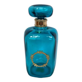 Blue glass toilet bottle Marcel Franck