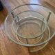 Table basse en verre