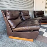 Chauffeuse cuir Roche Bobois