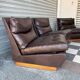 Chauffeuse cuir Roche Bobois