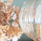 Ceramic and glass lamp