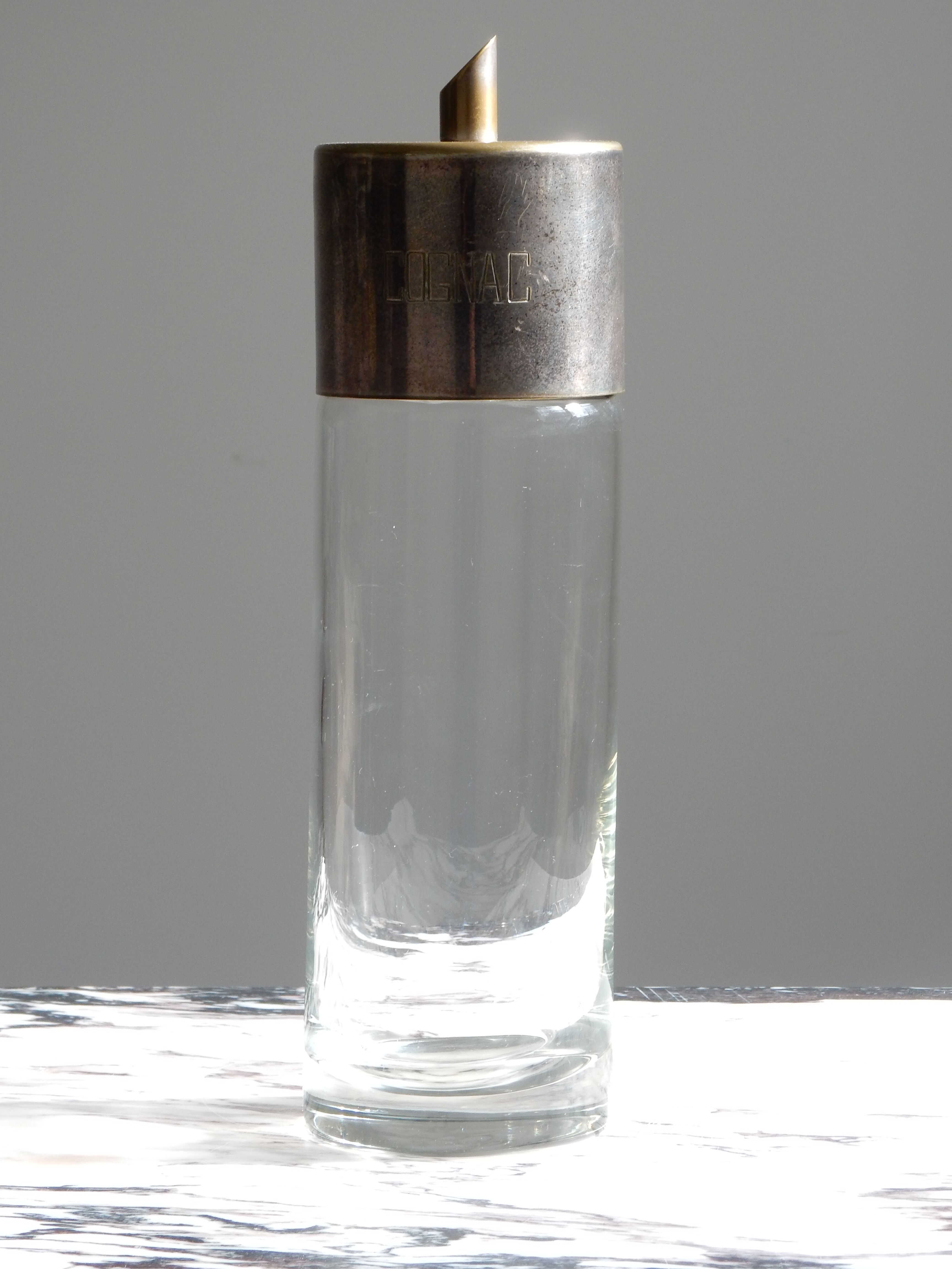 Cognac glass bottle