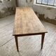 Farmhouse table with spindle legs in oak and pine, 2.5m