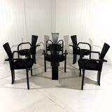 6 Totem chairs by Torstein Nilsen for Westnofa Norway