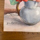 Aquarelle capucines