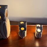 Ensemble de lampes à poser « Hibou » – attribué à Albert Tormos – Pier