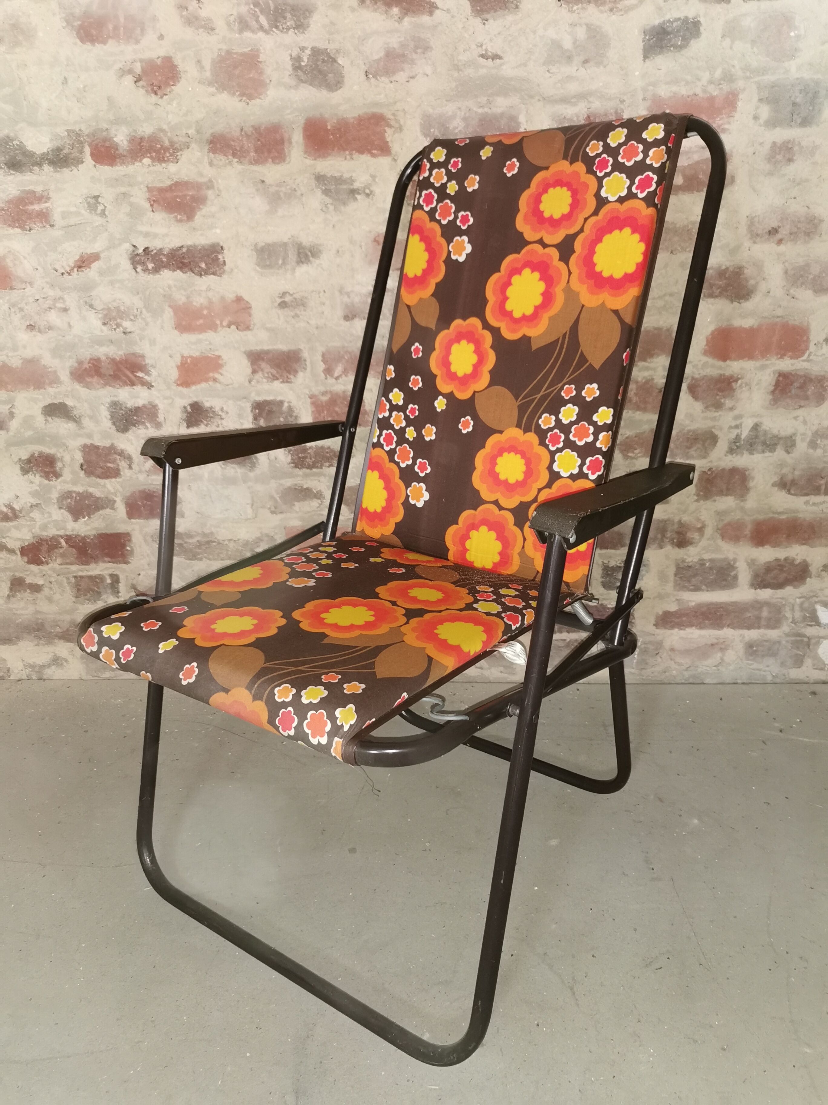 Vintage folding chair, Camping seat