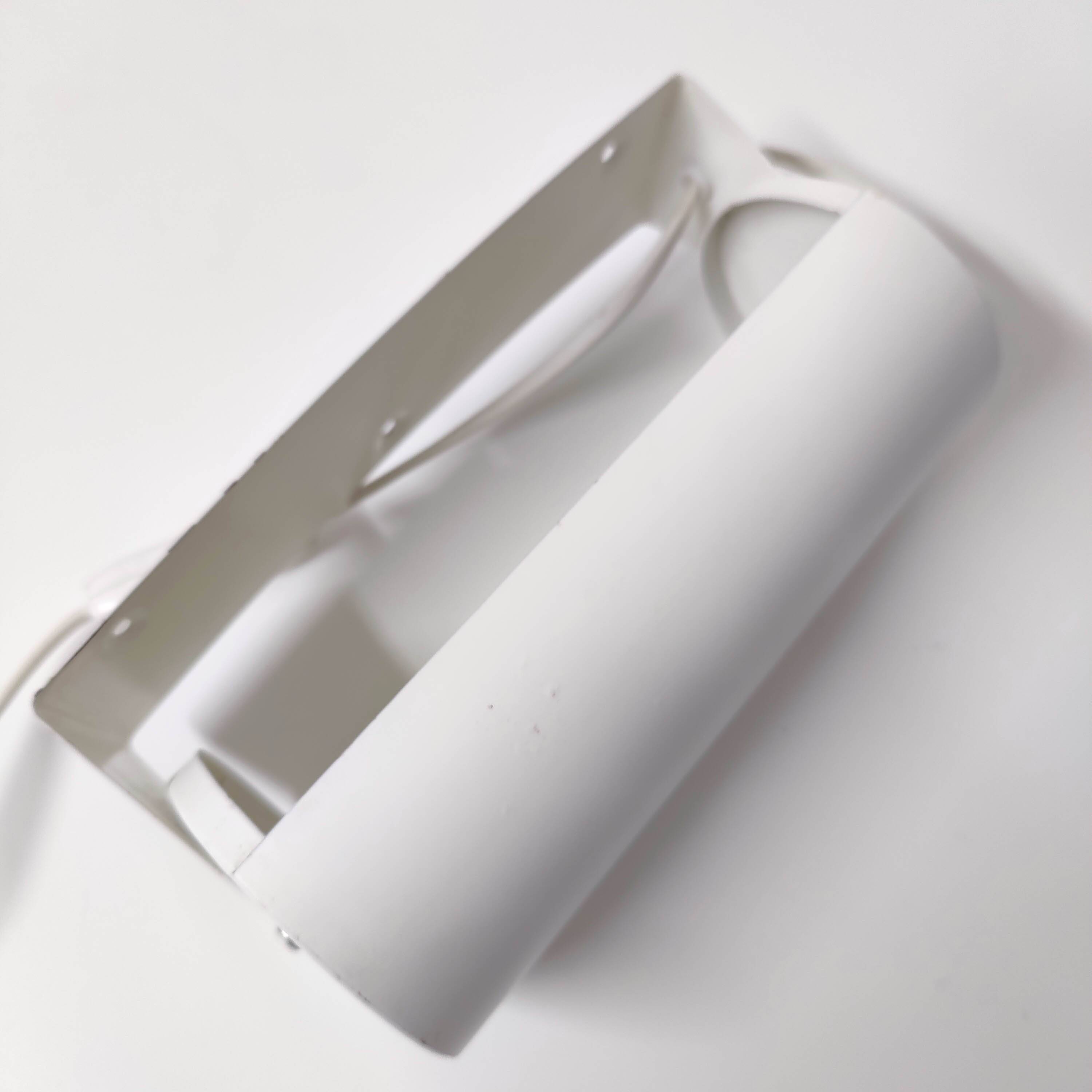 Vintage wall light Ikea V413 white vintage roller