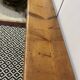 Bibus in solid pine, bookcase in pitch pine, 20th century manufacturing