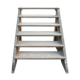 Staircase access scenic / shelf on roullettes