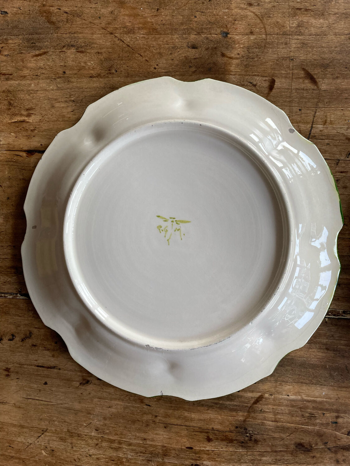 Assiettes citron de menton Perret gentil