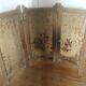 Old wooden screen