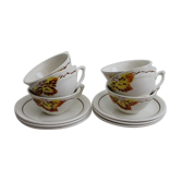 Set of 6 coffee cups