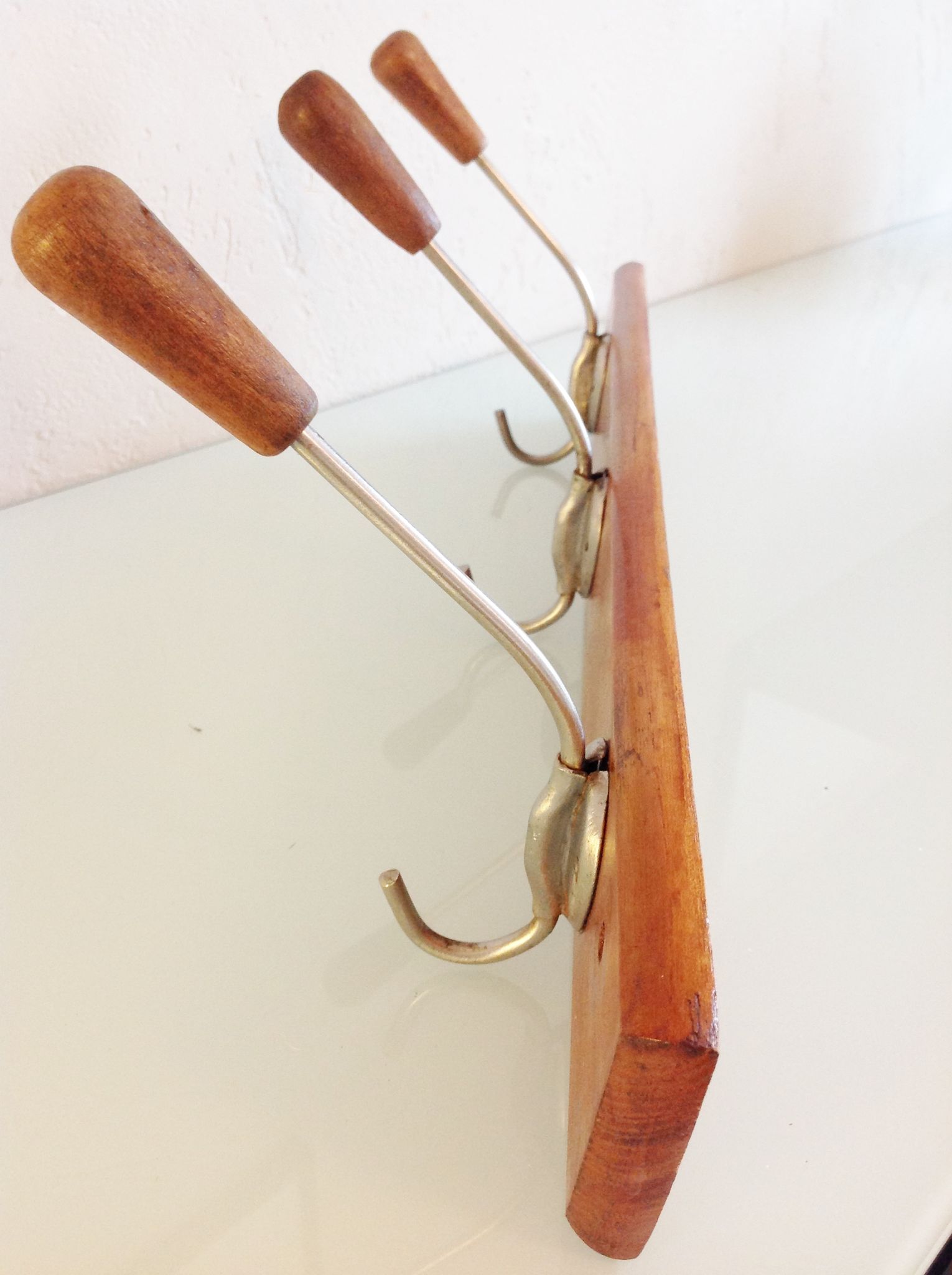Wood coatrack vintage 60/70