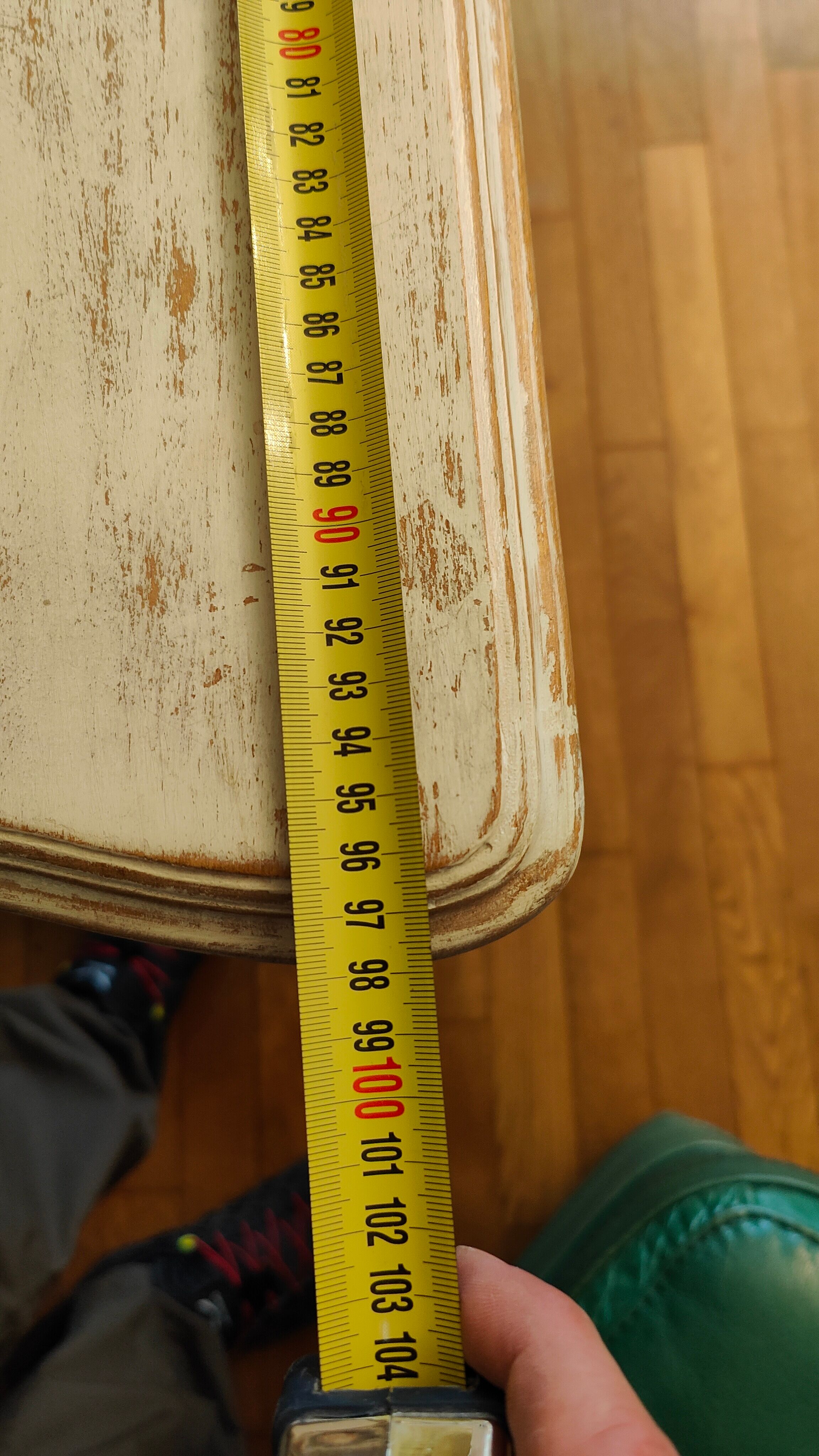 Bleached wood secretary Roche Bobois romantic style