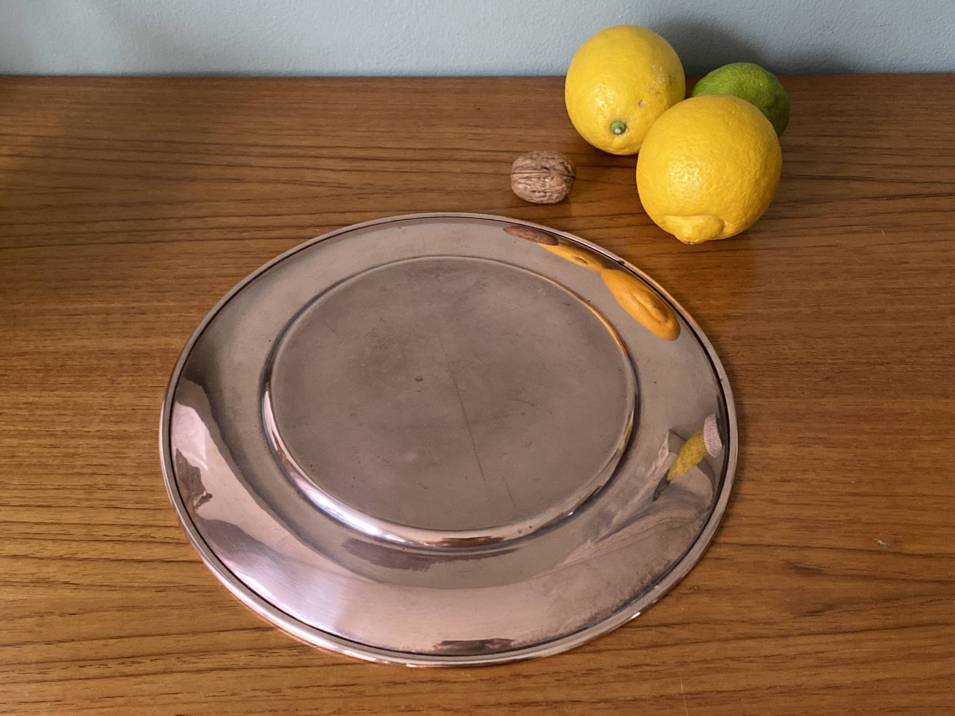 Copper dish / plate
