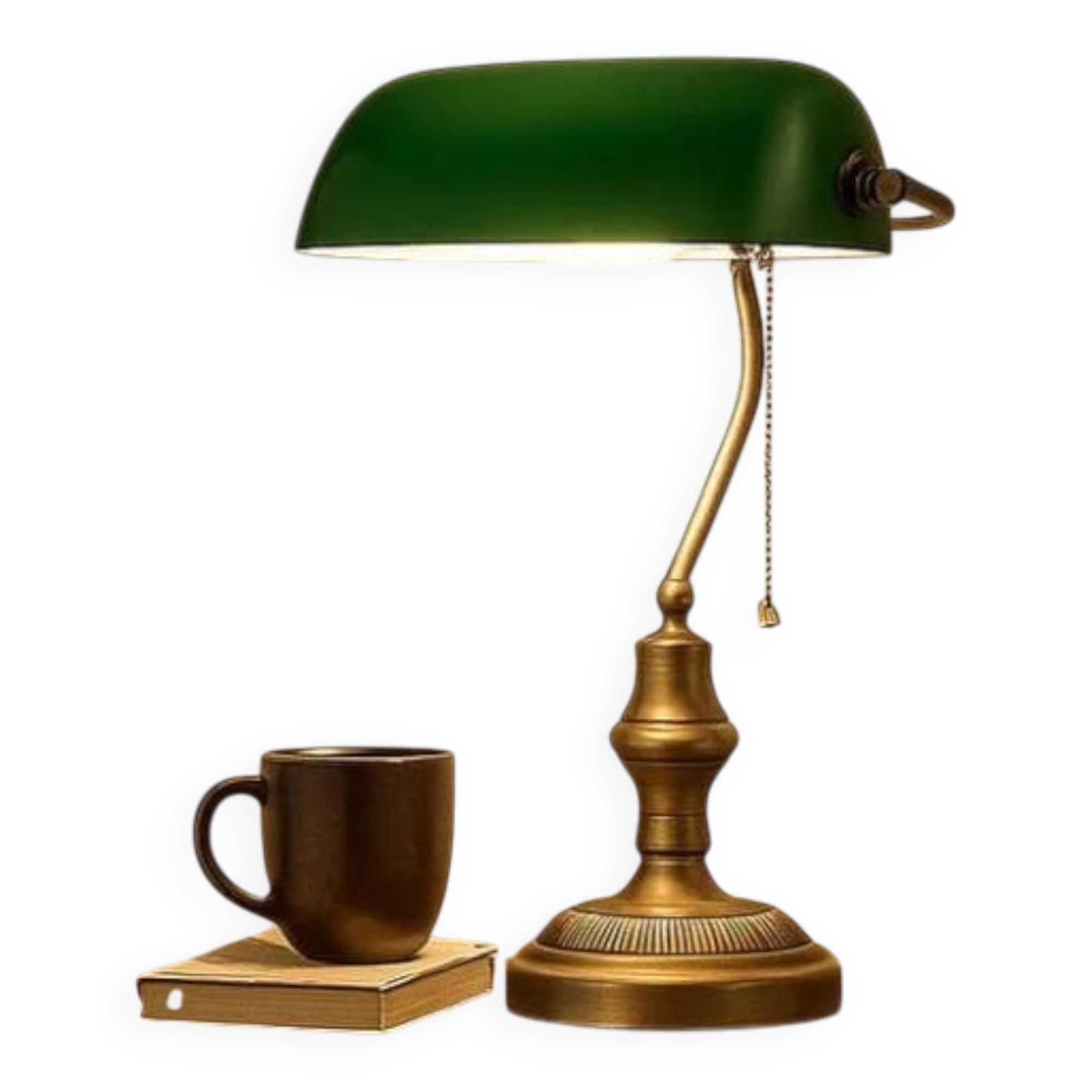 Banker's lamp - clerk