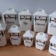 15 vintage porcelain spice boxes from Badonviller 240561
