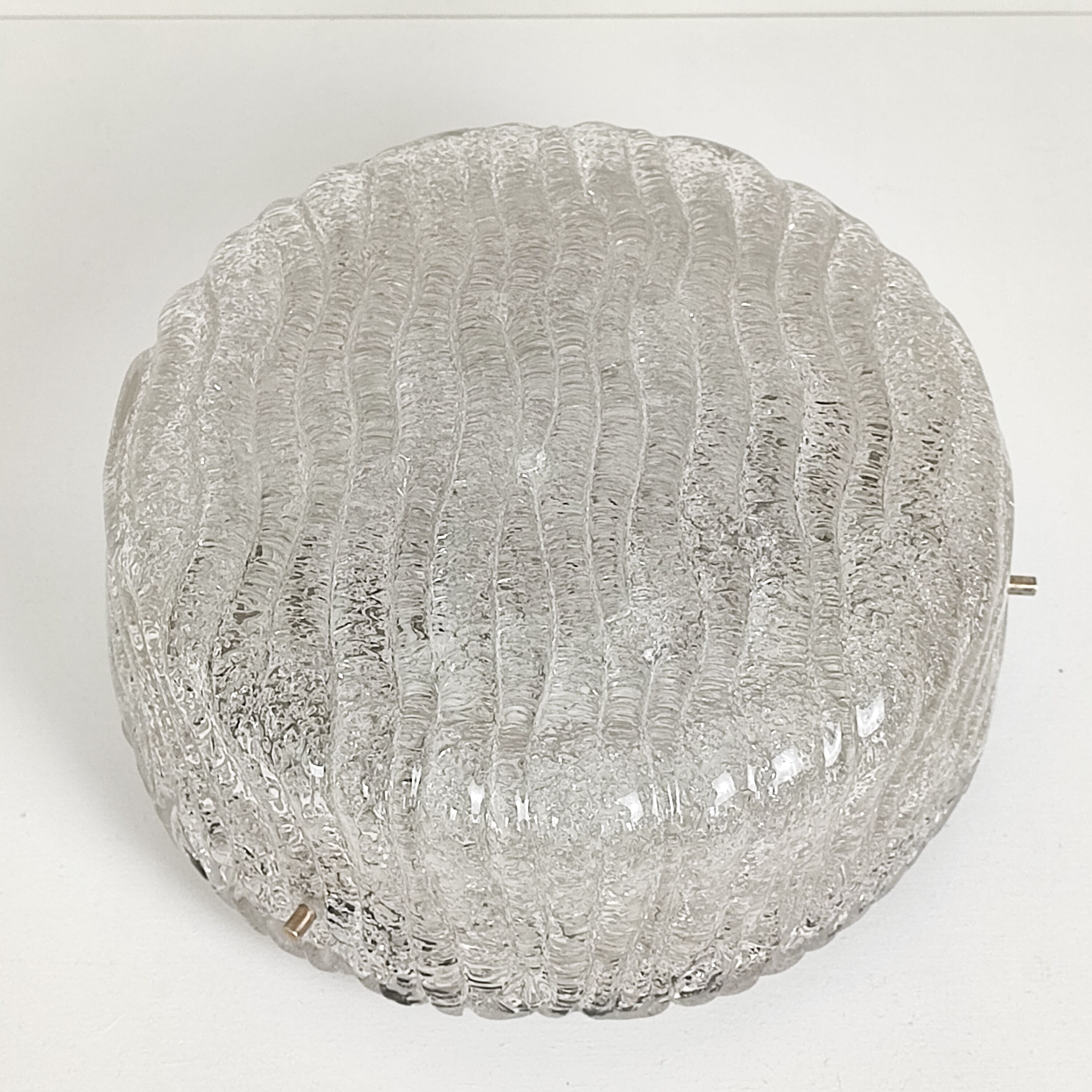 60' glazed glass ceiling lamp/wall lamp