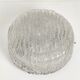 60' glazed glass ceiling lamp/wall lamp