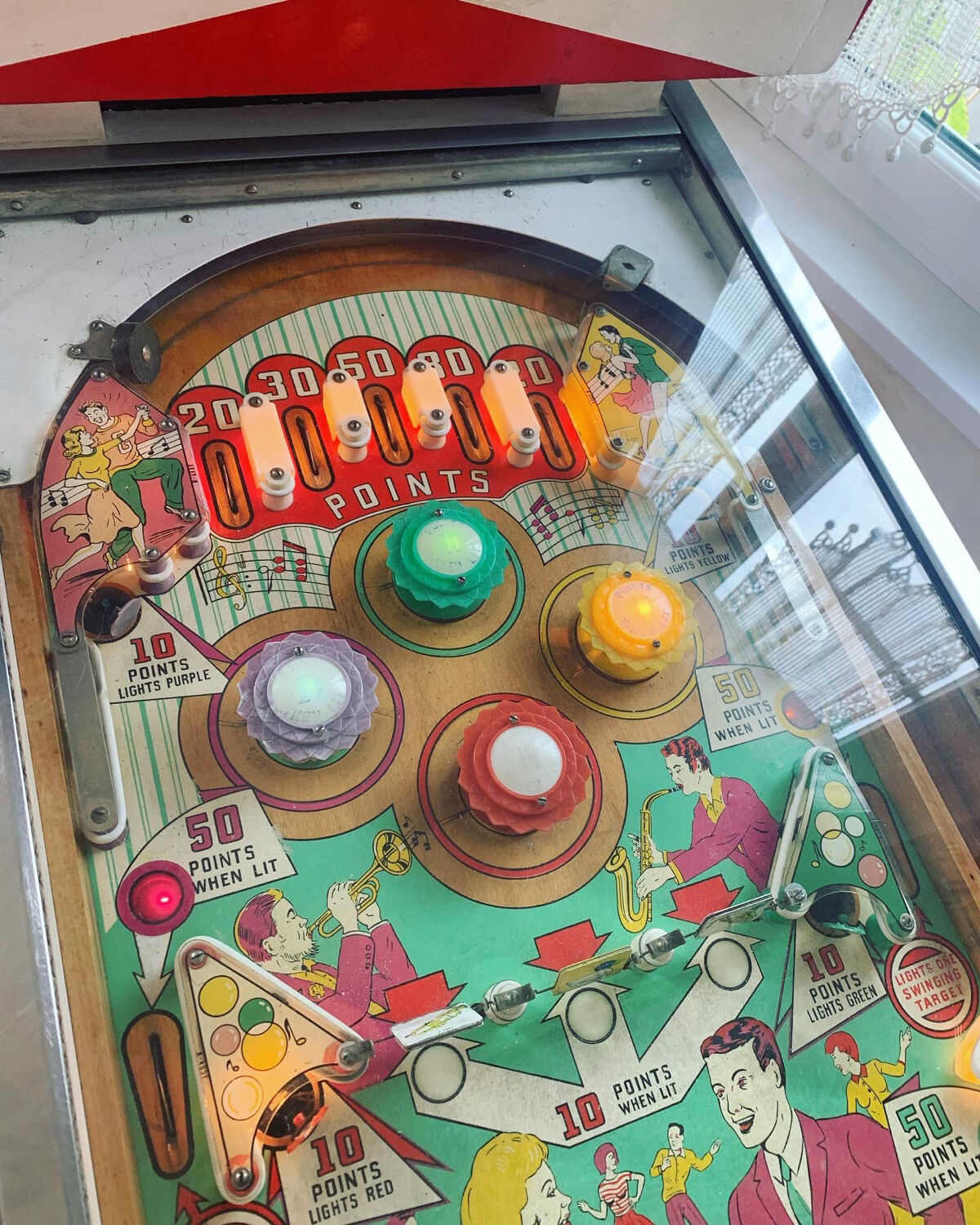 Flipper Swing Along Gottlieb 1963