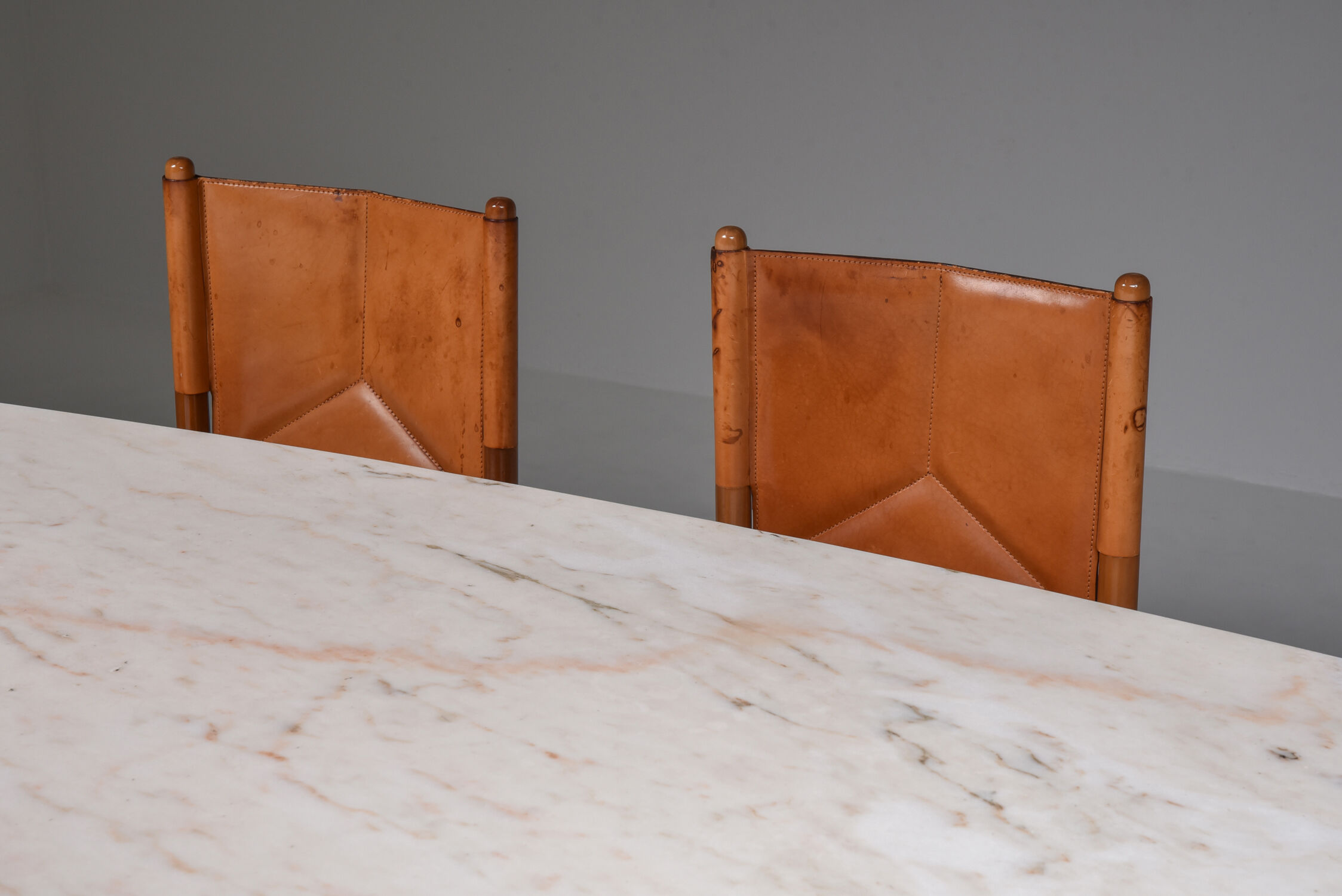 Table à manger Art déco italienne des années 1940