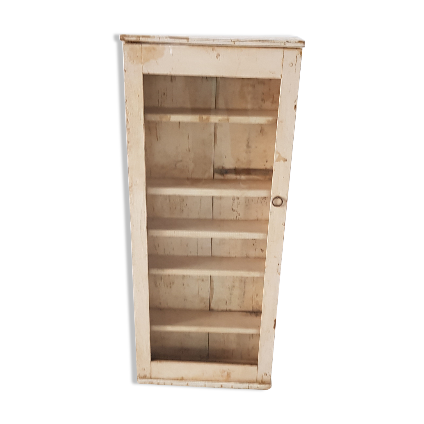 Former teak wall showcase