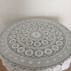 Nappe crochet coton vintage ancienne