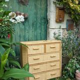 Commode en rotin