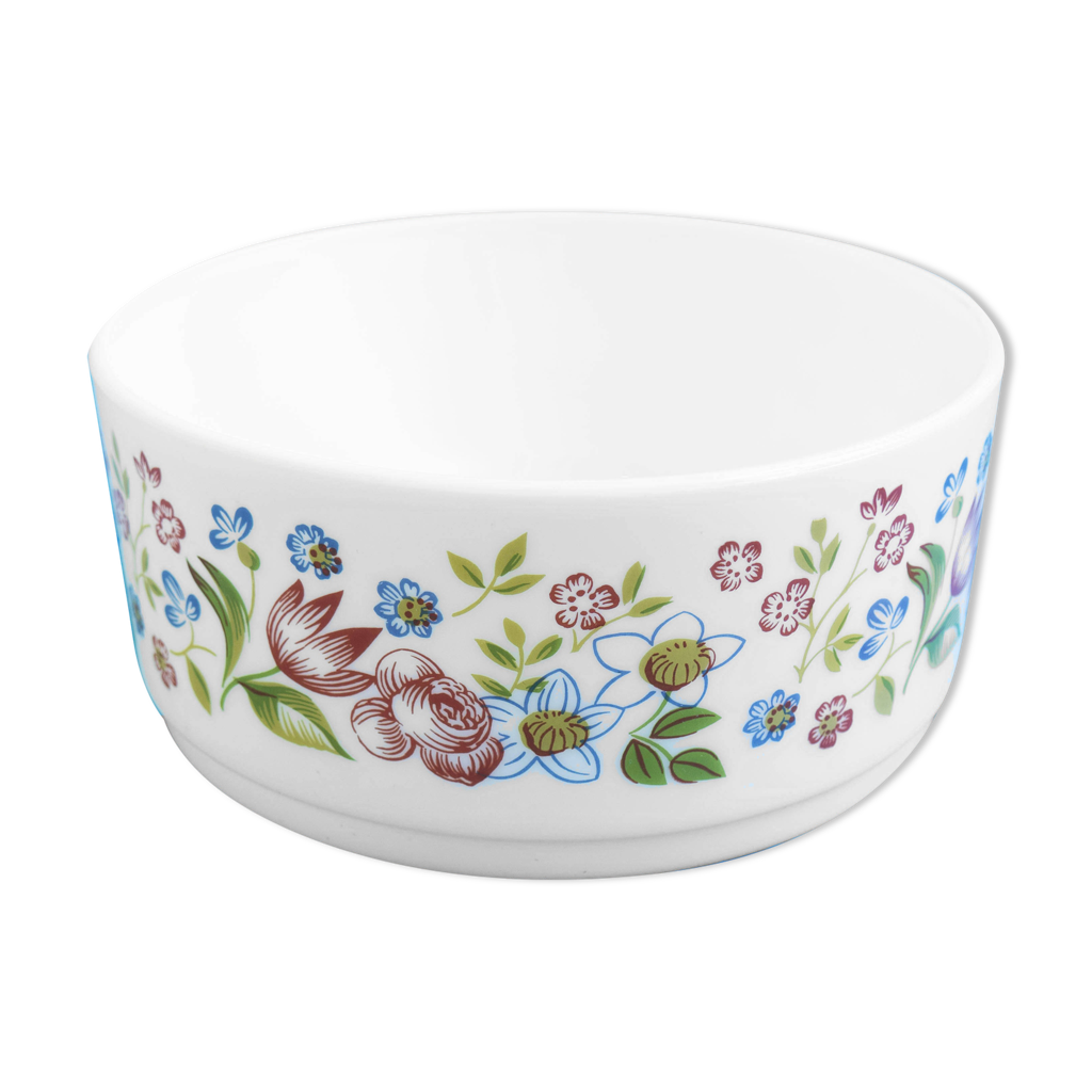 Saladier Arcopal En Verre à Motif Floral (bon état, Occasion)